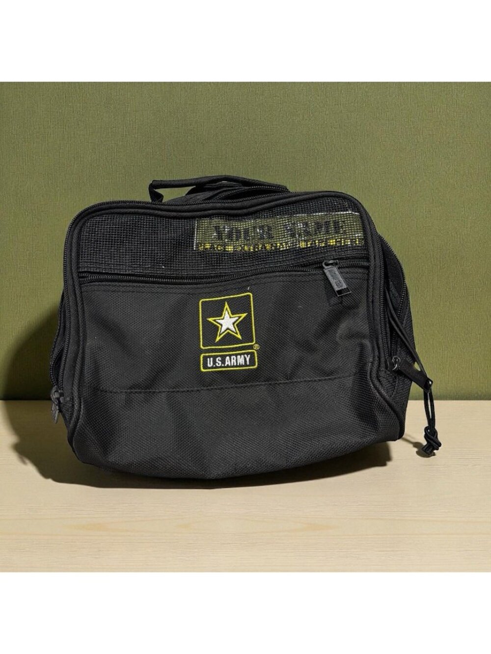 Vintage Military Bag Marines Black W Handle 90s See Pics Small